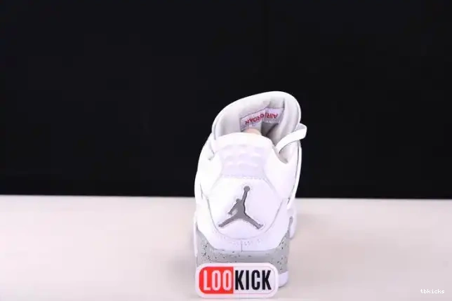 Rep TB Retro 4 Jordan (2021) Oreo CT8527-100 White 0618